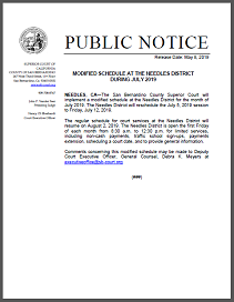 PublicNoticeNeedlesModifiedSchedule050819.PNG